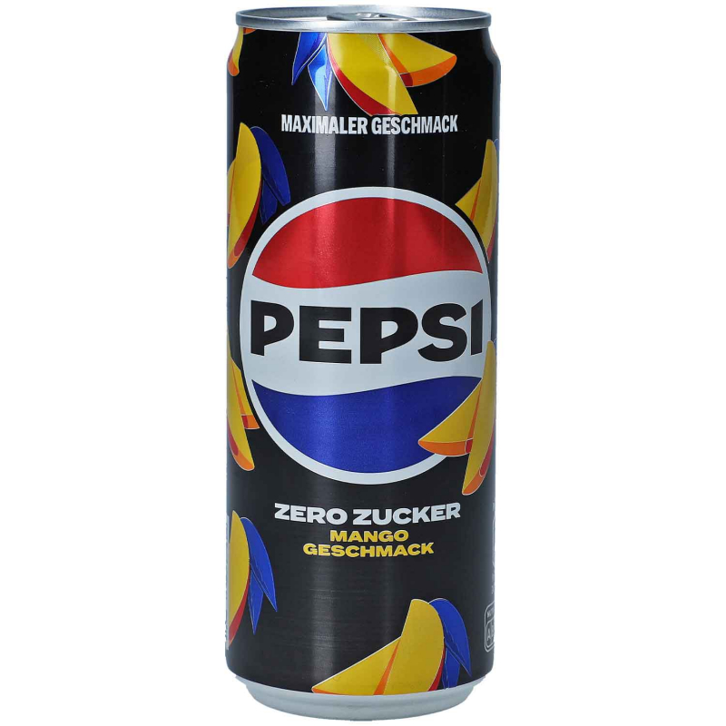  Pepsi Mango Zero Zucker 330ml 
