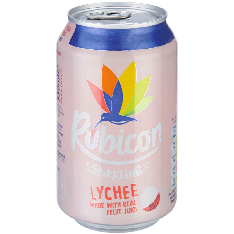  Rubicon Sparkling Lychee 330ml 