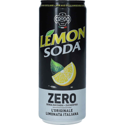  Fonti di Crodo Lemon Soda Zero 330ml 