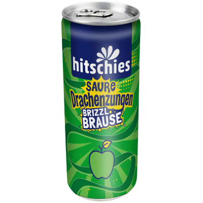  hitschies Saure Drachenzungen brizzl Brause Apfel 250ml 