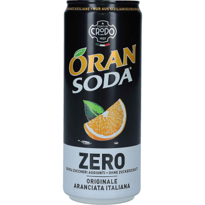  Fonti di Crodo Oran Soda Zero 330ml 