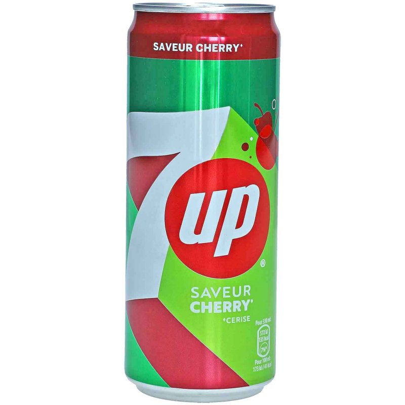  7UP Cherry Soda 330ml 