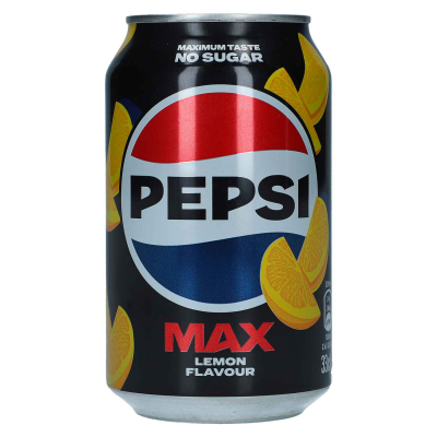  Pepsi Max Lemon No Sugar 330ml 
