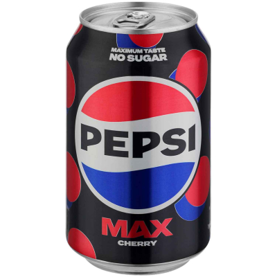  Pepsi Max Cherry No Sugar 330ml 