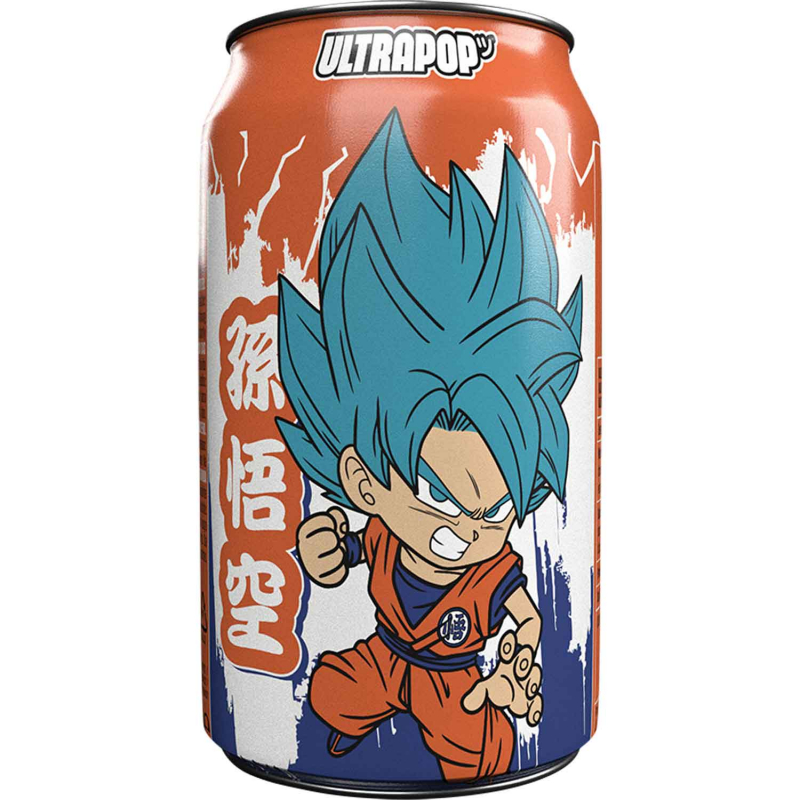  Ultrapop Dragon Ball Sparkling Soda Strawberry Banana 330ml 