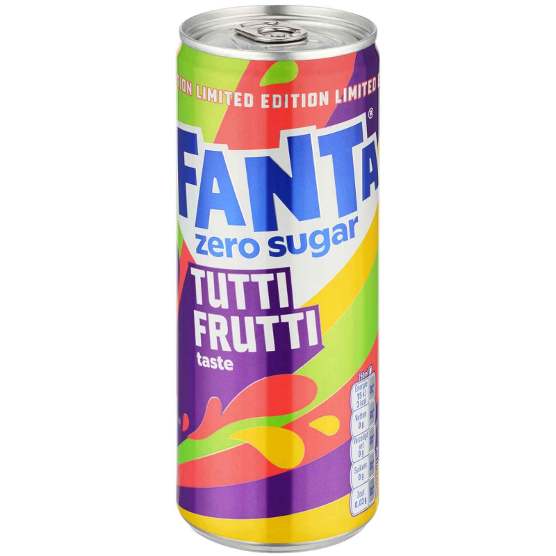  Fanta Tutti Frutti Zero Sugar 250ml 