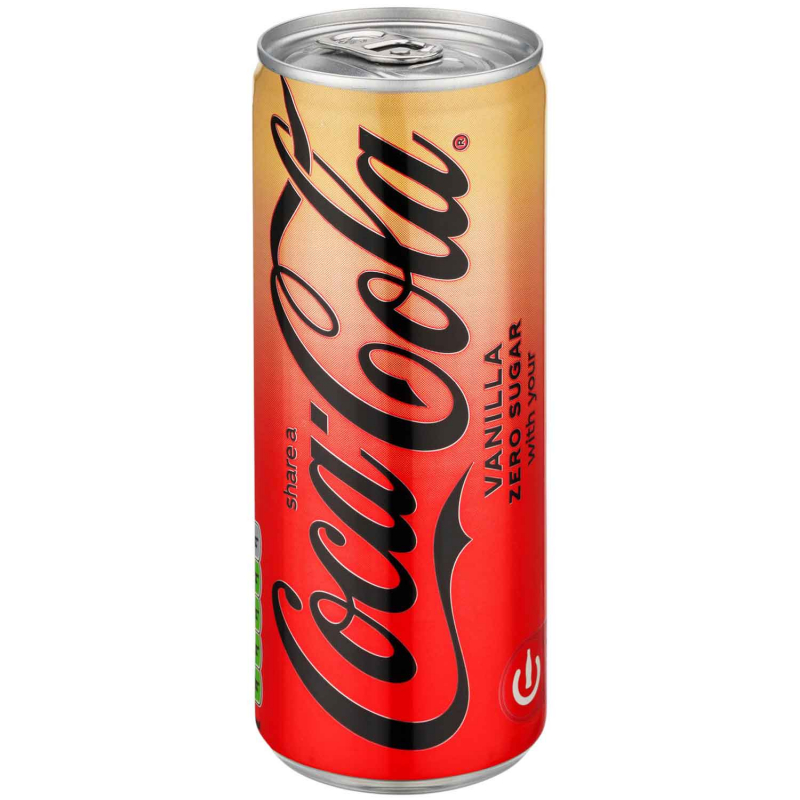  Coca-Cola Vanilla Zero Sugar 250ml 