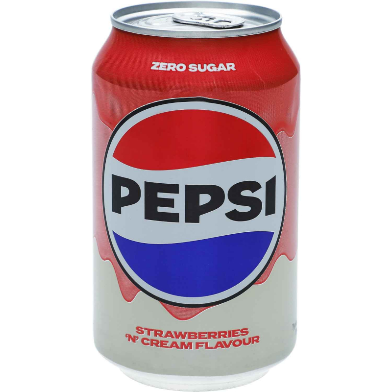  Pepsi Strawberries 'n' Cream Zero Zucker 330ml 
