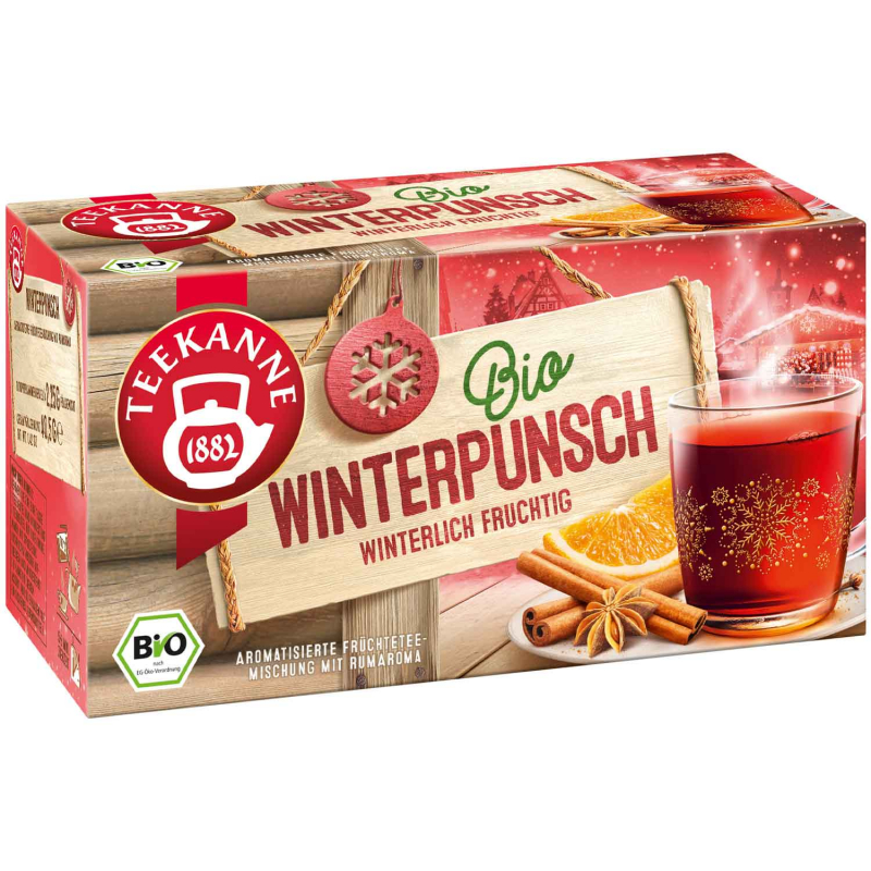  Teekanne Winterpunsch Bio 18er 