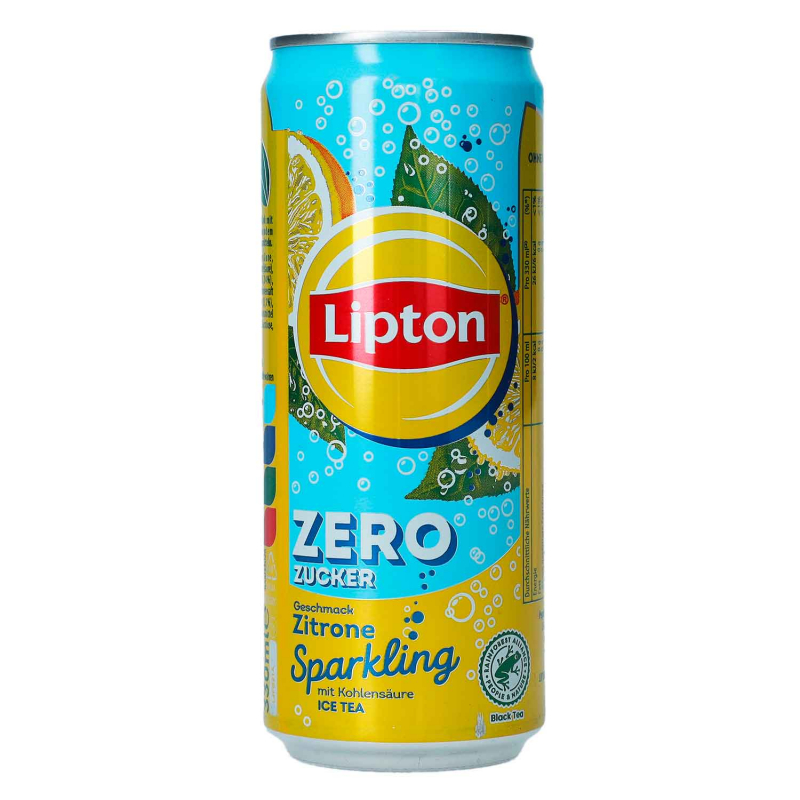  Lipton Ice Tea Sparkling Zitrone Zero 330ml 