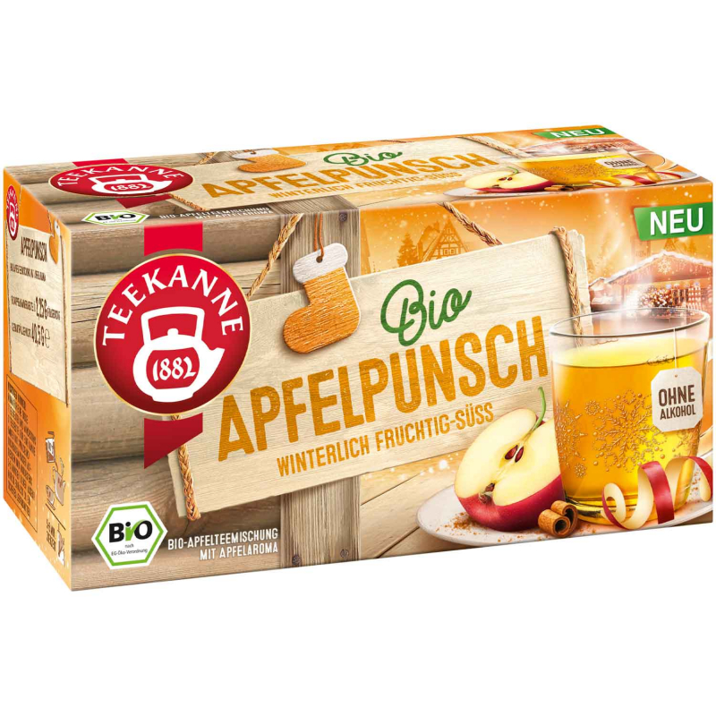  Teekanne Apfelpunsch Bio 18er 