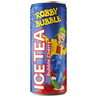  Robby Bubble Ice Tea Bubble Cherry 250ml 