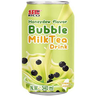  Rico Bubble Milk Tea Drink Honeydrew 340ml 
