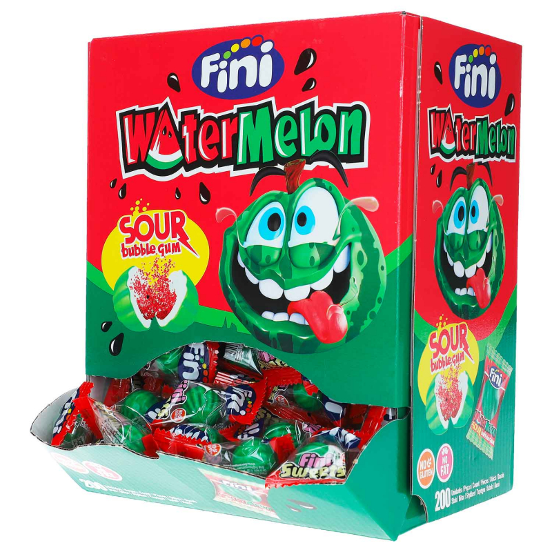  Fini Watermelon Bubble Gum Sour 200er 