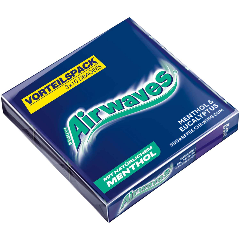  Airwaves Menthol & Eucalyptus 3x10er 