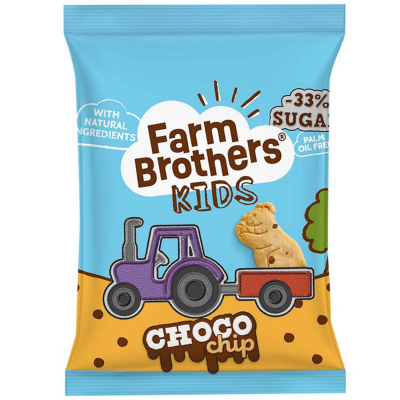  Farm Brothers Kids Choco Chip Bio 6er 
