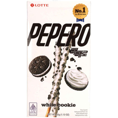  Pepero White Cookie Sticks 32g 