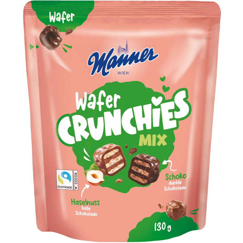  Manner Wafer Crunchies Mix 130g 