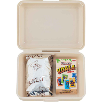  KuchenMeister Koala Snack-Dose + Kakao Kekse & Kartenspiel 