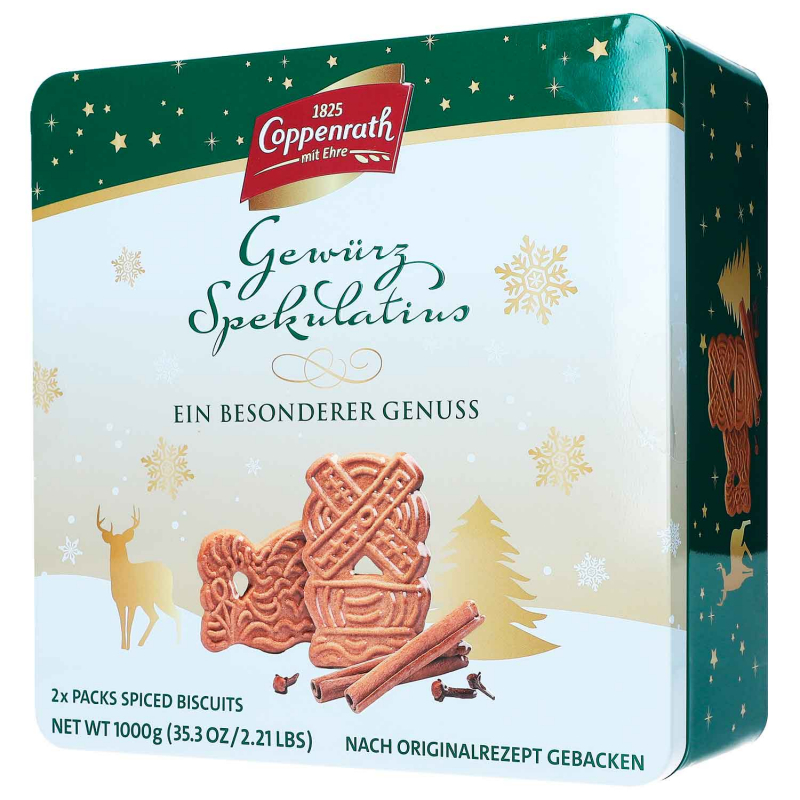  Coppenrath Gewürz-Spekulatius Dose 1kg 