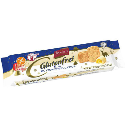  Coppenrath Glutenfrei Mini Butter-Spekulatius 150g 