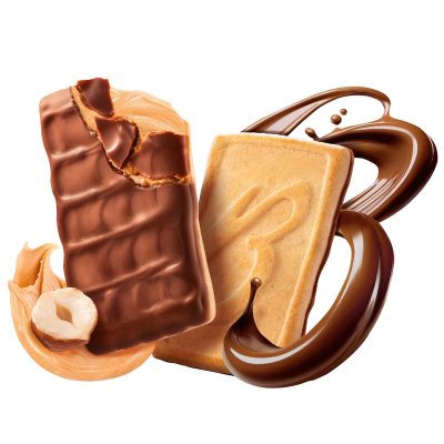  Bahlsen Hazelnut Cream & Choc Vollmilch 100g 