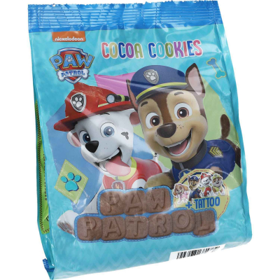  Paw Patrol Cocoa Cookies + Tattoo 150g 