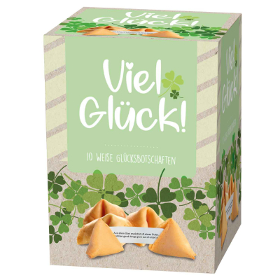  Glückskekse 'Viel Glück' 10er 