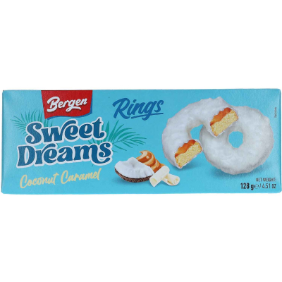  Bergen Rings Sweet Dreams Coconut Caramel 128g 