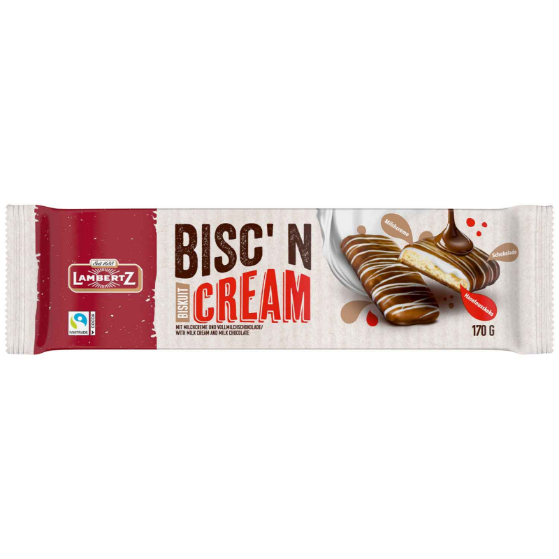  Lambertz Bisc'n Cream Haselnuss 170g 