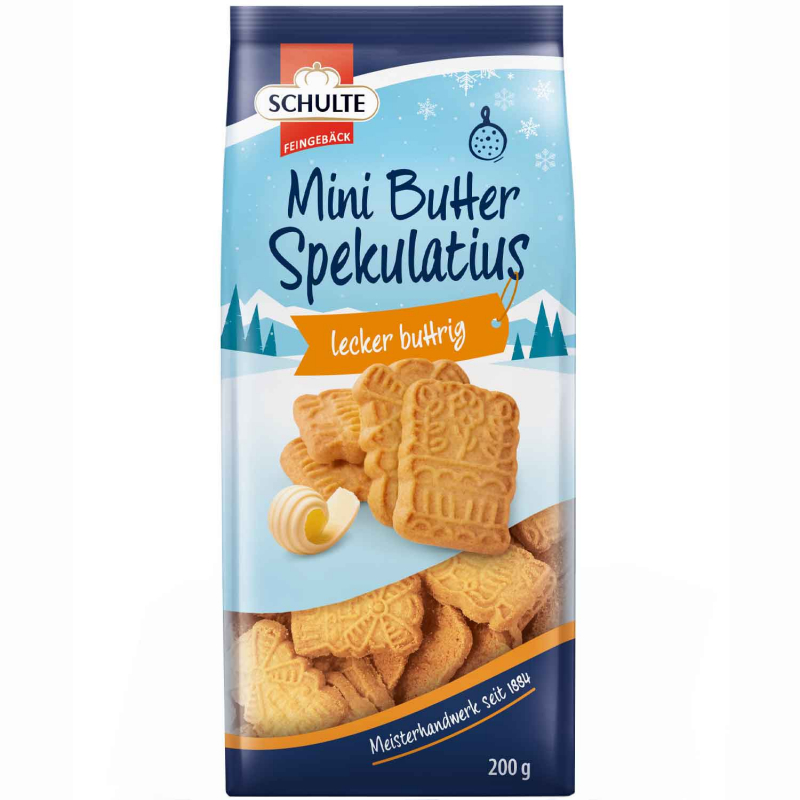  Schulte Mini Butter Spekulatius 200g 