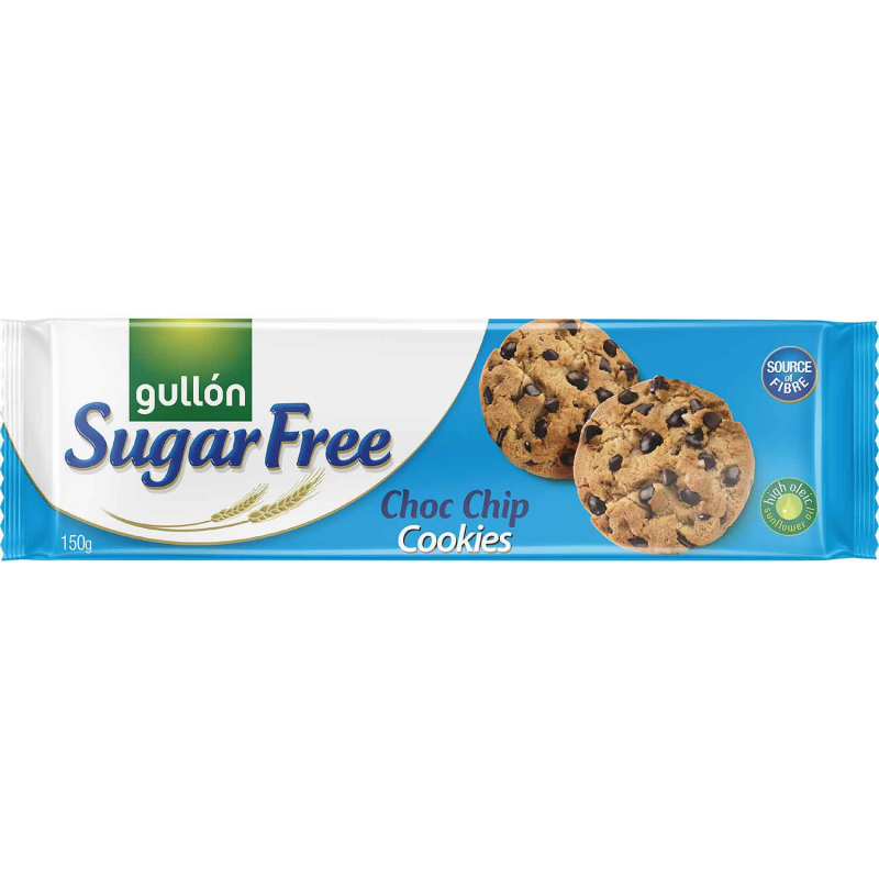  Gullón Sugar Free Choc Chip Cookies 150g 