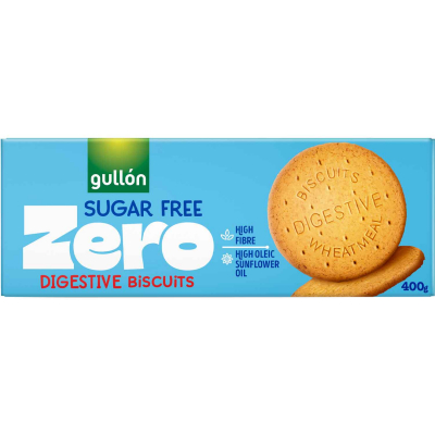  Gullón Sugar Free Zero Digestive Biscuits 400g 