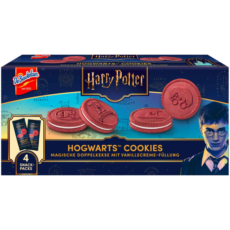  Harry Potter Hogwarts Cookies 4x45g 