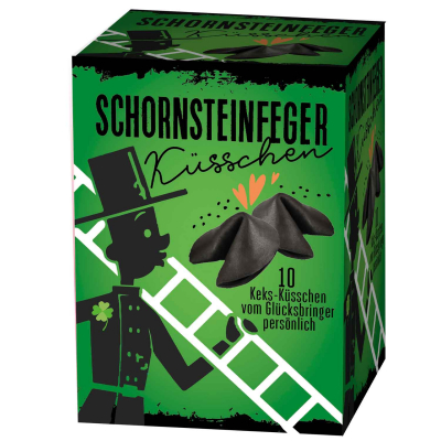  Glückskekse 'Schornsteinfeger Küsschen' 10er 