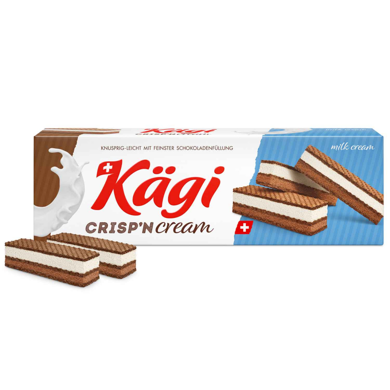  Kägi Crisp'n Cream Milk 110g 