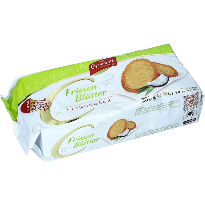  Coppenrath Feingebäck Friesen Blätter 200g 