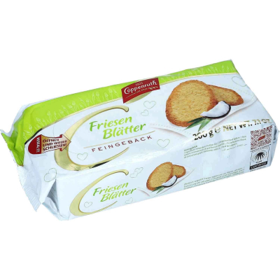  Coppenrath Feingebäck Friesen Blätter 200g 