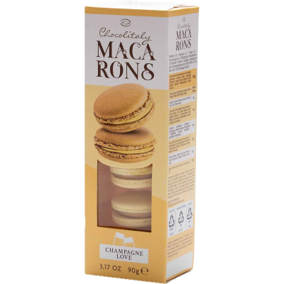  Chocolitaly Macarons Chamapgne Love 90g 
