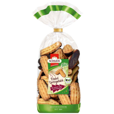  Schulte Bio Dinkel Spritzgebäck 175g 