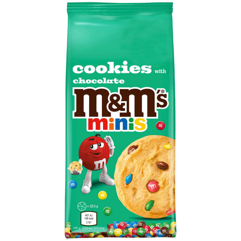 M&M'S Cookies Chocolate Minis 180g 