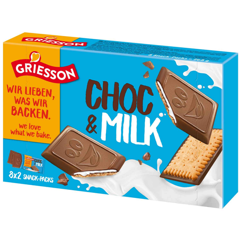  Griesson Choc & Milk 8x2er 