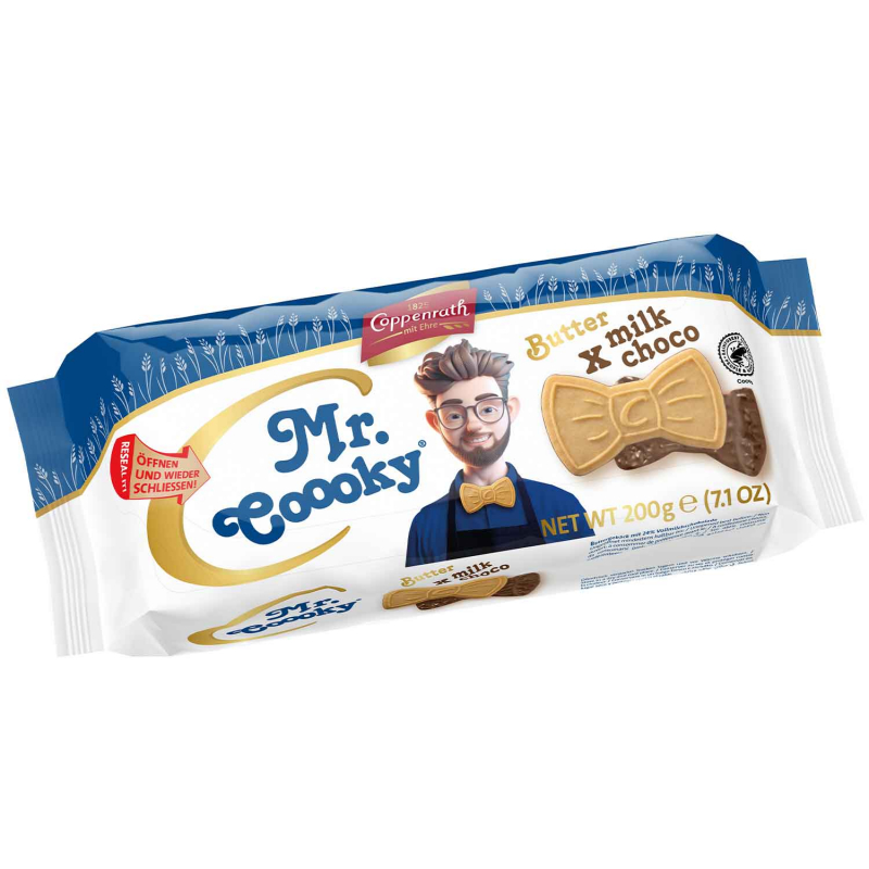  Coppenrath Mr. Coooky Vollmilch Schoko 200g 