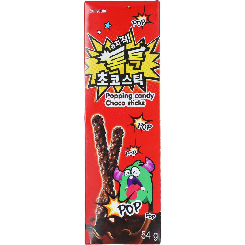  Sunyoung Popping Candy Choco Sticks 54g 