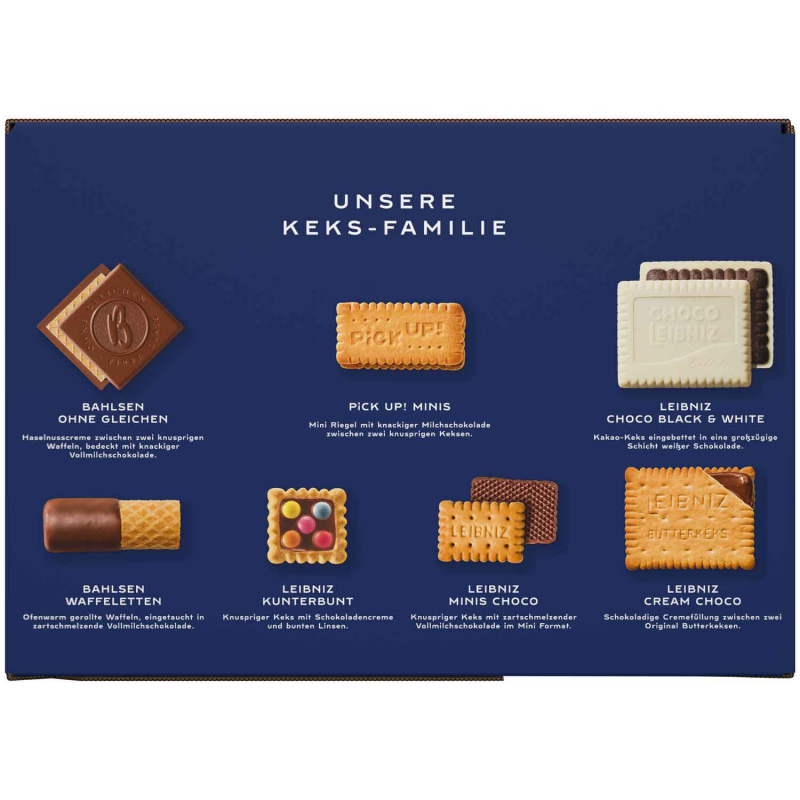  Bahlsen Unsere Keks-Familie 4x280g 