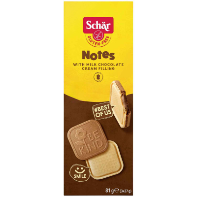  Schär Glutenfrei Notes 3x27g 