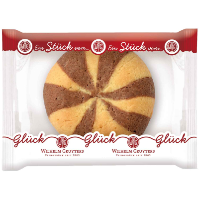  Wilhelm Gruyters Schwarz-Weiß Cookies Mandelcreme 70er 