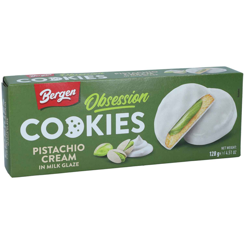  Bergen Obsession Cookies Pistachio Cream 128g 