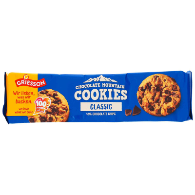  Griesson Chocolate Mountain Cookies Classic 150g 