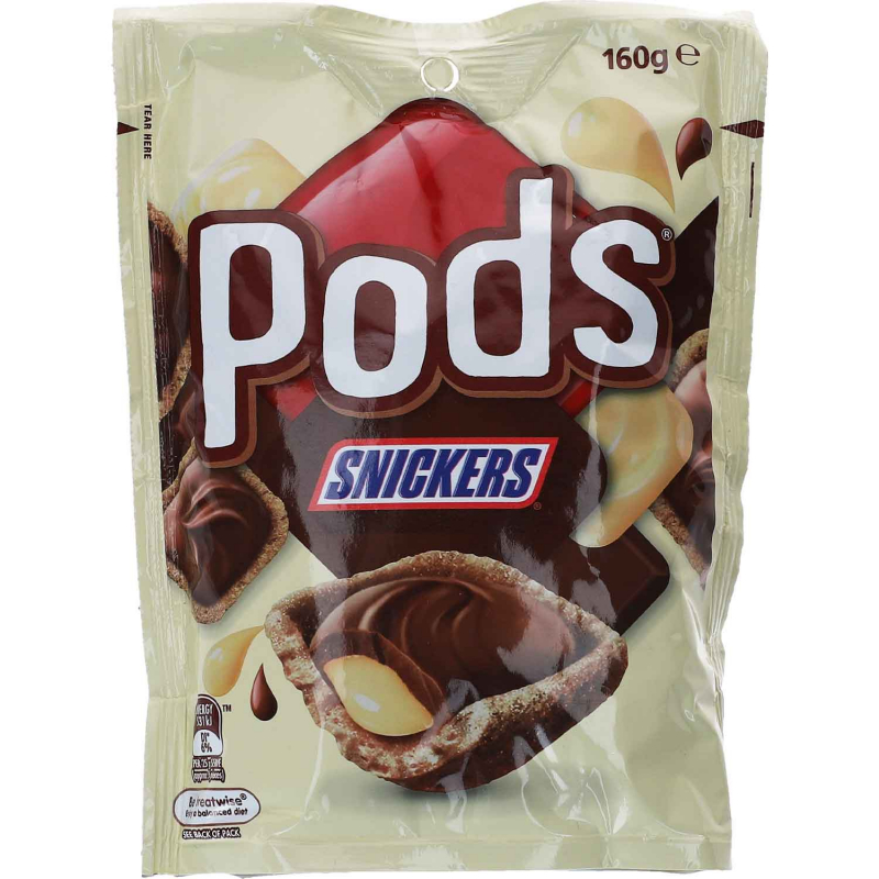  Snickers Pods 160g 